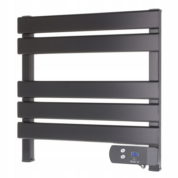 Grzejnik łazienkowy LYON 150W Black, 9471795