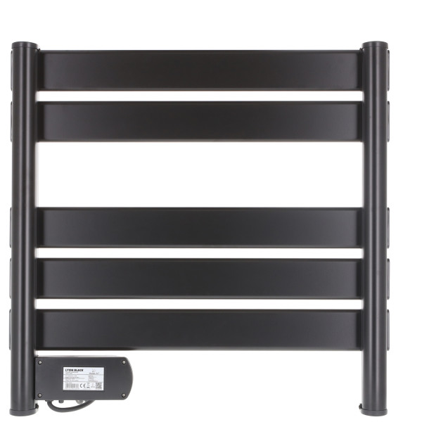 Grzejnik łazienkowy LYON 150W Black, 9471796