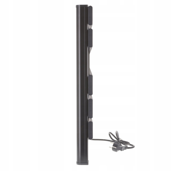 Grzejnik łazienkowy LYON 150W Black, 9471798