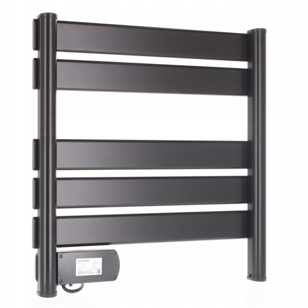 Grzejnik łazienkowy LYON 150W Black, 9471799
