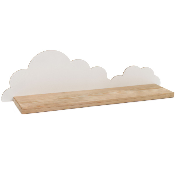 Półki Chmurki do pokoju dziecięcego komplet 3 szt. drewniane Verk.design, 9484359