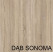 Stół rozkładany 90x90/130 dąb sonoma + nogi czarne, 9508340