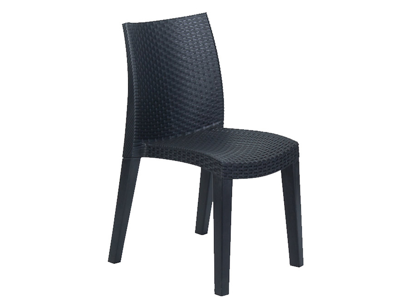 krzesło ogrodowe 3020 czarne, 95438