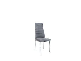 krzesło velvet szary H-261