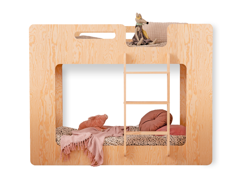 Łóżko piętrowe drewniane MIMI P - SMARTWOOD®, 959926