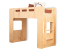 Produkt: Łóżko piętrowe antresola drewniane MIMI A - SMARTWOOD®