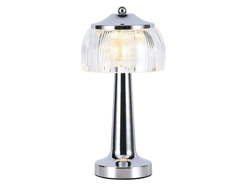 lampa stołowa VT-1048 LED ze ściemniaczem srebrna, 966994