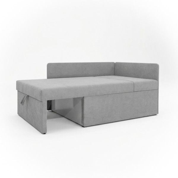 Sofa rozkładana narożna dla dzieci z funkcją spania Milavo Żółta, 9756496