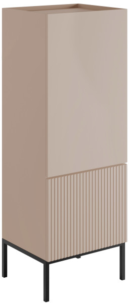 Komoda do salonu 50 cm z 2 drzwiami na nóżkach CIVO kaszmir, 9761341