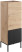 Komoda do salonu 50 cm z 2 drzwiami CIVO dąb artisan, 9761351