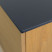 Blat do wyspy kuchennej HPL 120x64cm Black Mat 0190AF, 9762313