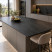Blat do wyspy kuchennej HPL 220x125cm Black 0190SL, 9764211