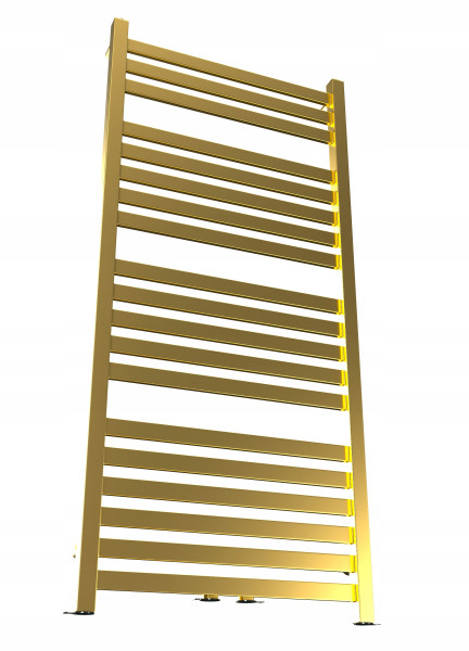 Grzejnik łazienkowy ROYAL-MIDDLE 950x630 złoty, 9835286