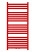 Grzejnik łazienkowy ROYAL-MIDDLE 1350x630 czerwony, 9835753
