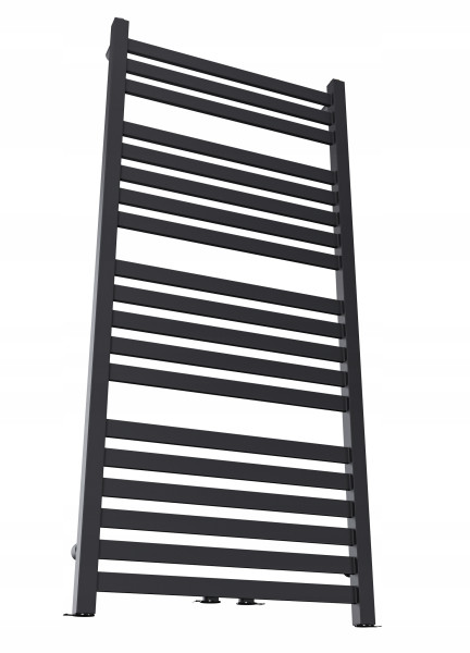 Grzejnik łazienkowy ROYAL-MIDDLE 1350x430 czarny s, 9836113