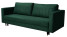Inny kolor wybarwienia: Sofa z funkcją spania ELA - butelkowa zieleń