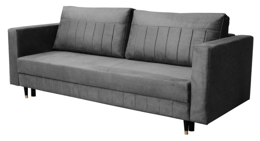 Sofa z funkcją spania ELA - szara, 983825