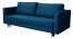 Inny kolor wybarwienia: Sofa z funkcją spania ELA - granatowa