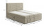 Łóżko kontynentalne z materacem, pojemnikiem na pościel Hawana 120x200 cm, 9843430