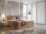 Łóżko kontynentalne z materacem, pojemnikiem na pościel Piano 200x200 cm, 9844260