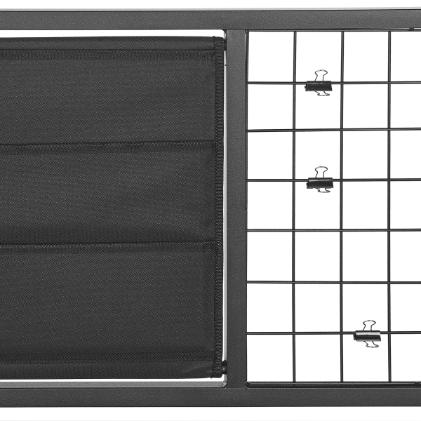 Biurko z tablicą na notatki 60x118cm ciemne drewno, 9886048