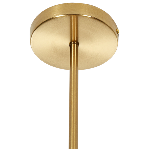 Lampa wisząca sufitowa 13-punktowa mosiężna, 9891126