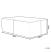 Pokrowiec ogrodowy plandeka 160 x 160 x 90 cm, 9892224