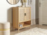 Szafka dwudrzwiowa rattan plecionka boho, 9894355