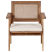 Zestaw ogrodowy drewniany 2 fotele sofa stolik, 9895874