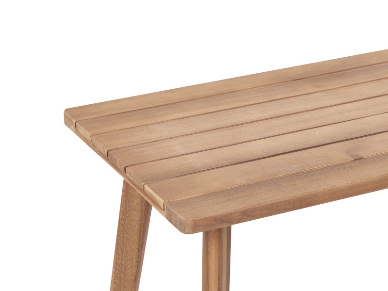 Zestaw ogrodowy drewniany 2 fotele sofa stolik, 9895880