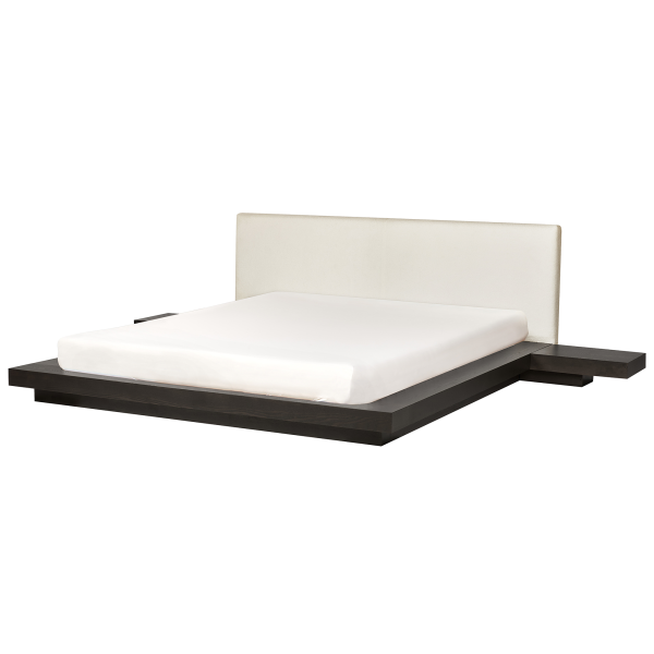 Łóżko wodne materac boucle 180x200 jesion ciemny, 9899849