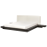Łóżko wodne materac boucle 180x200 jesion ciemny, 9899849