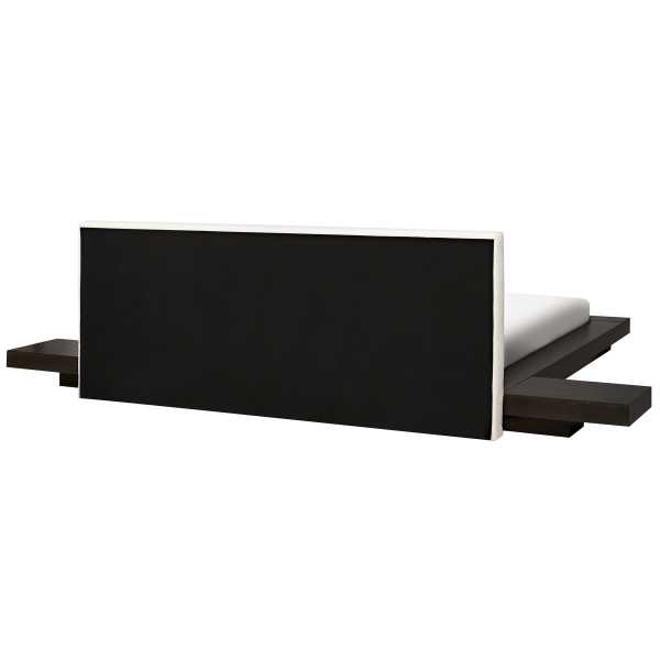 Łóżko wodne materac boucle 180x200 jesion ciemny, 9899850