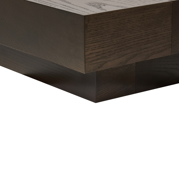 Łóżko wodne materac boucle 180x200 jesion ciemny, 9899852