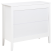 Komoda z 3 szufladami MDF salon sypialnia biała, 9900059