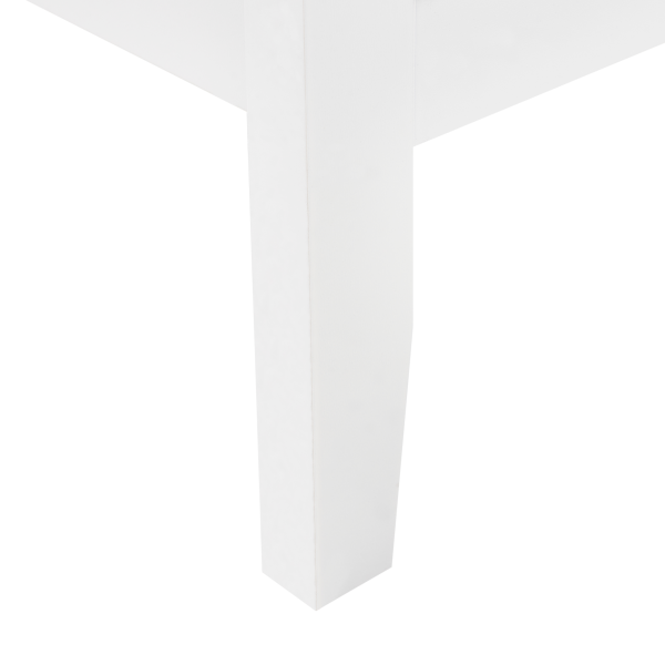 Komoda z 3 szufladami MDF salon sypialnia biała, 9900063