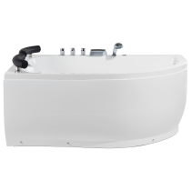 Wanna z hydromasażem 2-osobowa LED biała