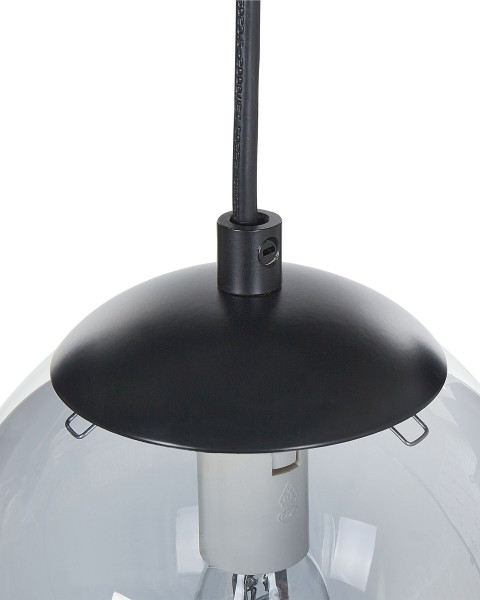 Lampa wisząca szklana 5-punktowa przeźroczysta, 9902313