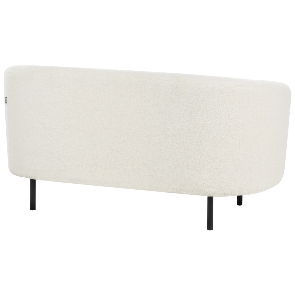 Komplet wypoczynkowy boucle baranek biało-czarny, 9904980