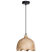 Lampa wisząca dekoracyjna drewniana jasny brąz, 9905839