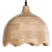 Lampa wisząca dekoracyjna drewniana jasny brąz, 9905840