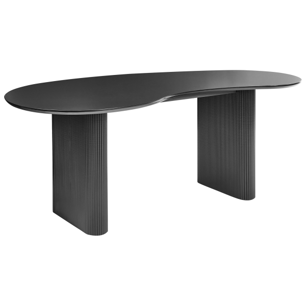 Stół do jadalni nowoczesny 198 x 93 czarny, 9906965