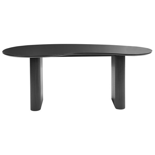 Stół do jadalni nowoczesny 198 x 93 czarny, 9906968