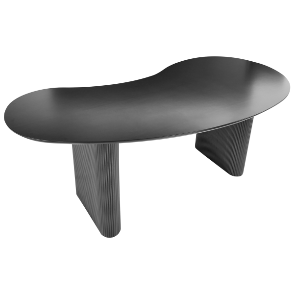 Stół do jadalni nowoczesny 198 x 93 czarny, 9906970