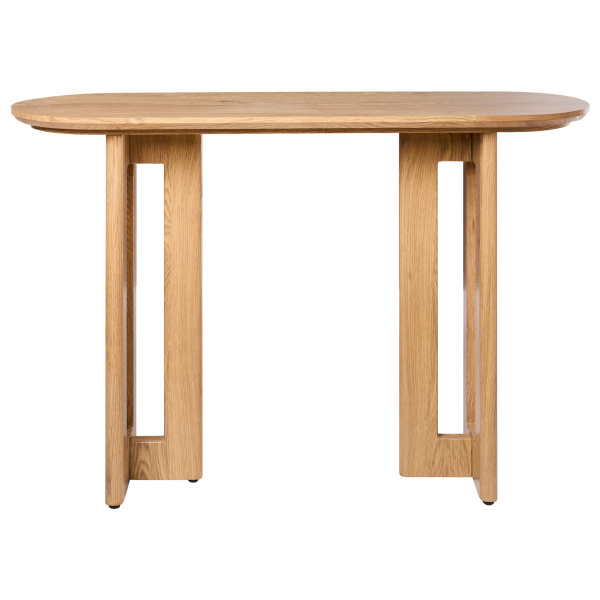 Stół konsola MDF jasnobrązowy 120 cm, 9907704