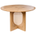 Stół jadalniany okrągły MDF jasnobrązowy 120 cm, 9907711