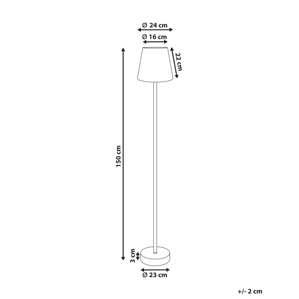 Lampa podłogowa brązowa metalowa podstawa papierowa plecionka klosz boho, 9909411