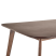 Stół do jadalni 150 x 90 cm MDF mahoń ciemny, 9919424