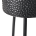 Doniczka na stojaku 88 cm metalowa czarna, 9920182