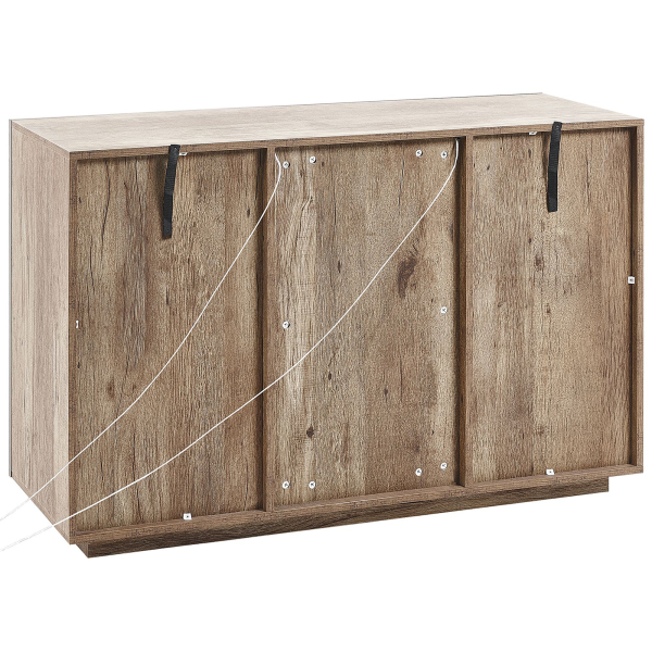 Komoda szafka dwudrzwiowa jasne drewno, 9923750